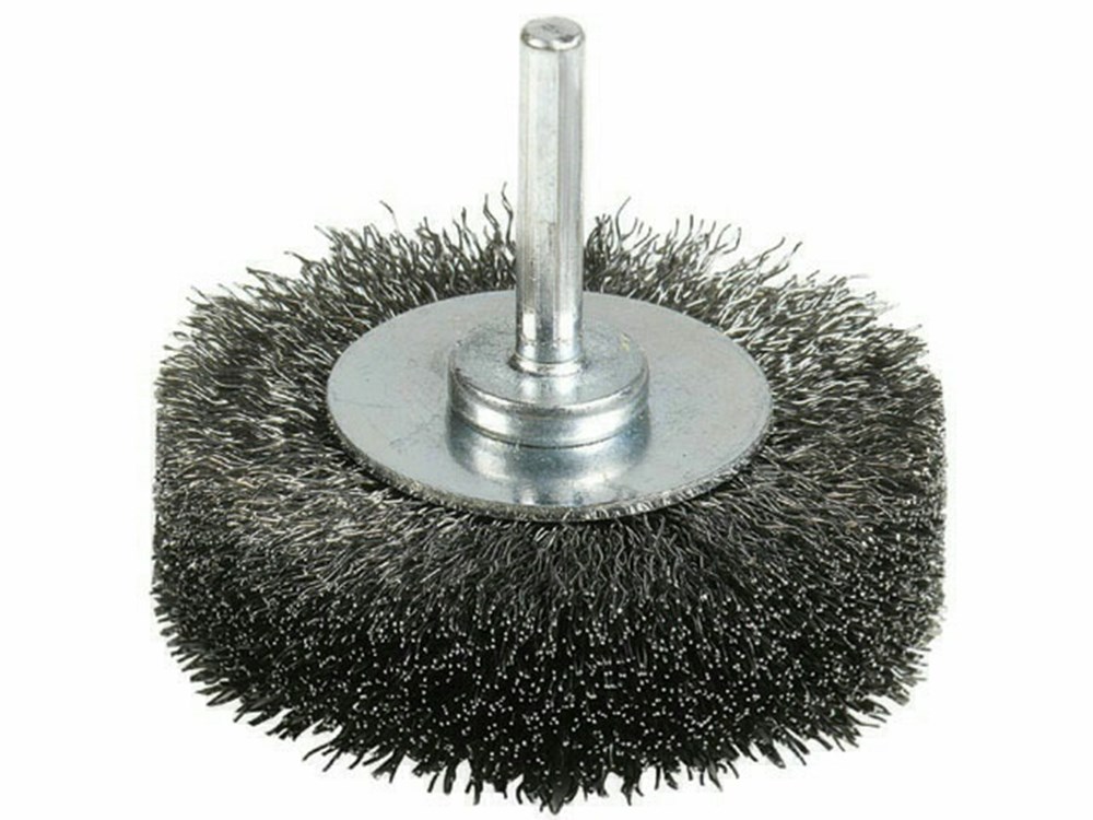 RONDBORSTEL 70X18MM GEGOLFDE DRAAD STIFT6 IR243016