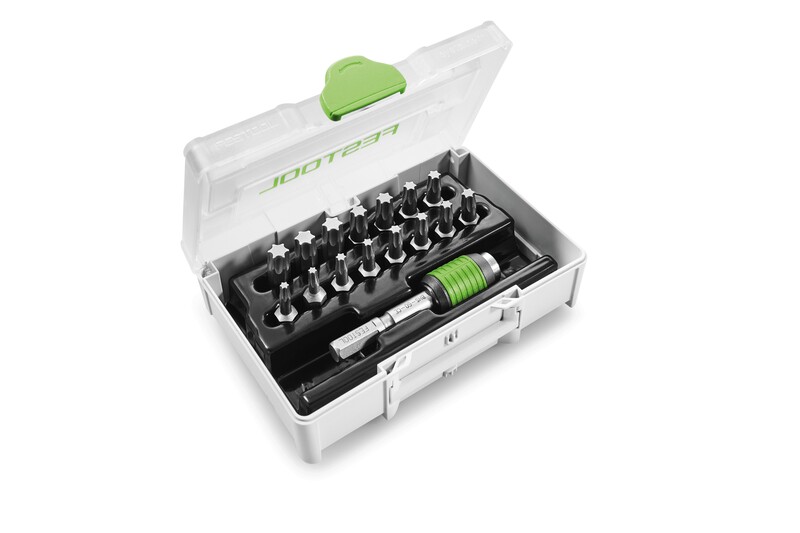 BIT-ASSORTIMENT SYSTAINER SYS3XXS CE-MX BHS 60 REF:205823 FESTOOL