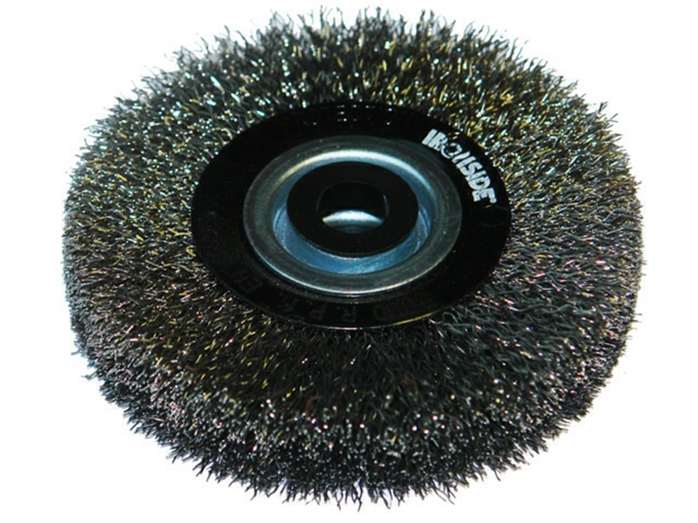 CIRKELBORSTEL DIAM.200X20MM GEGOLFD IR243036 REF:381129 IRONSIDE