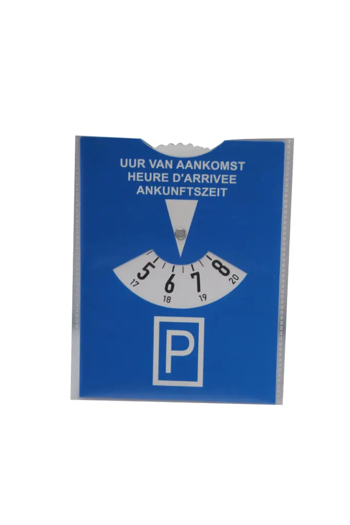 PARKEERSCHIJF - PVC - BLISTER REF:170372-P4