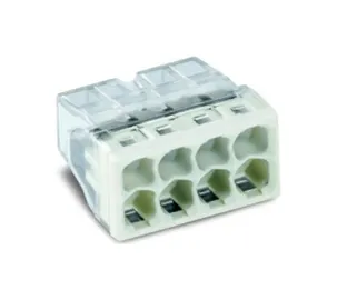 WT-WAGO STEEKKLEM "C" 8 POLIG  0.50--2.5MM - (5 STUKS) GRIJS  REF:CCWHSWT-2273-208-Z05