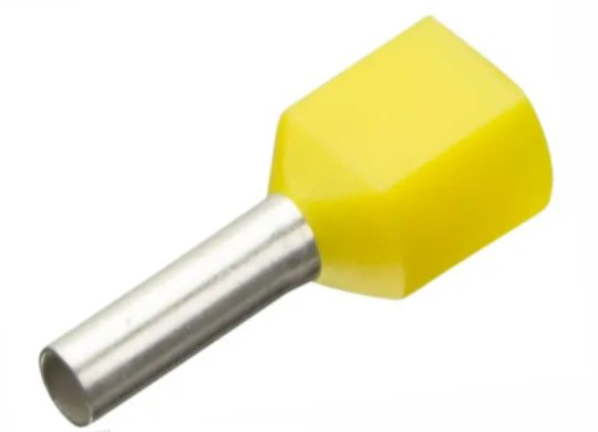 WT ADEREINDHULS-L-T-I-  1.00 QMM/L=  8MM (10 PCS) GEEL REF:CMDISWT010008GE-Z010