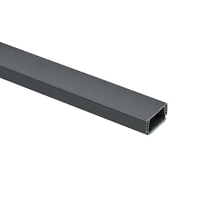 WT MINIKANAAL+DEKSEL-REGELBAAR-2 MTR - 20X 10 / 15 (1X2 MTR)-GRIJS REF:KAZKRWT-GR20115-M002