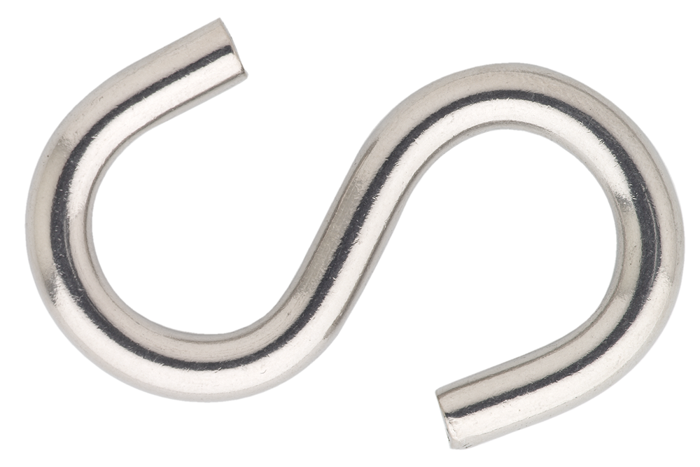 S-HAKEN 6MM RVS AISI 316 REF:9.960220006