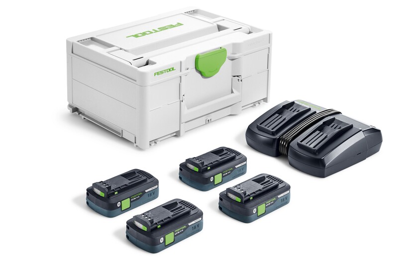 ENERGY SET SYS 18V 4x4,0/TCL 6 DUO REF:577104 FESTOOL