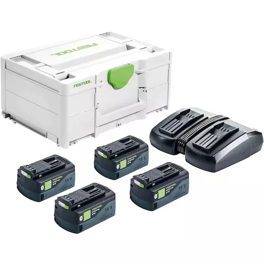 ENERGY SET SYS 18V 4x5,2/TCL 6 DUO REF:577136 FESTOOL