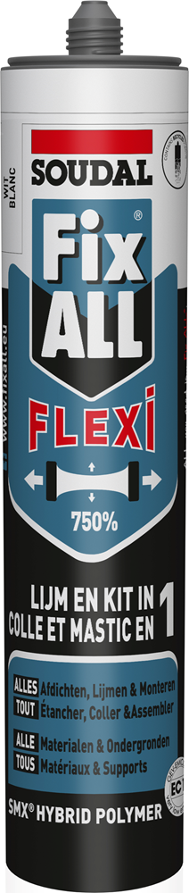 FIX ALL FLEXI WIT KOKER 290ML REF:105029 SOUDAL