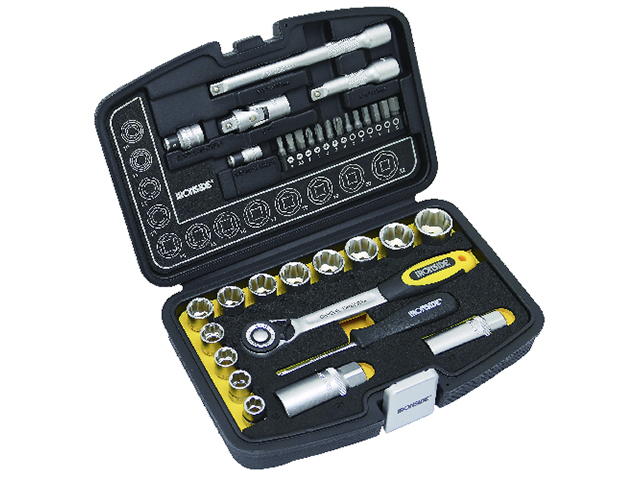 DOPPENDOOS 34 STUKS 1/4" + 3/8" (FD) IR102672 REF:339449 IRONSIDE