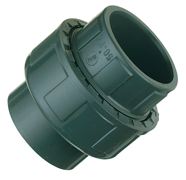 DRIEDELIGE KOPPELING MET LIJMMOF PVC LB DONKERGRIJS 50MM REF:1R.BO1.500.02 SCALA