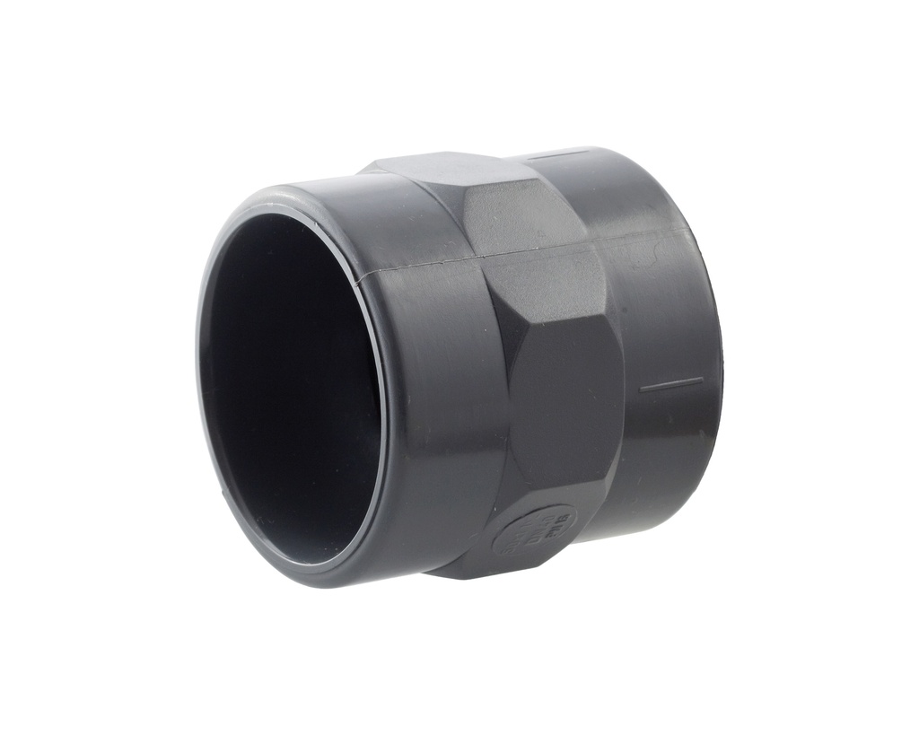 SOK OVERGANG PVC LB DONKERGRIJS 25MM*3/4" REF:1R.MA3.25C.02 SCALA