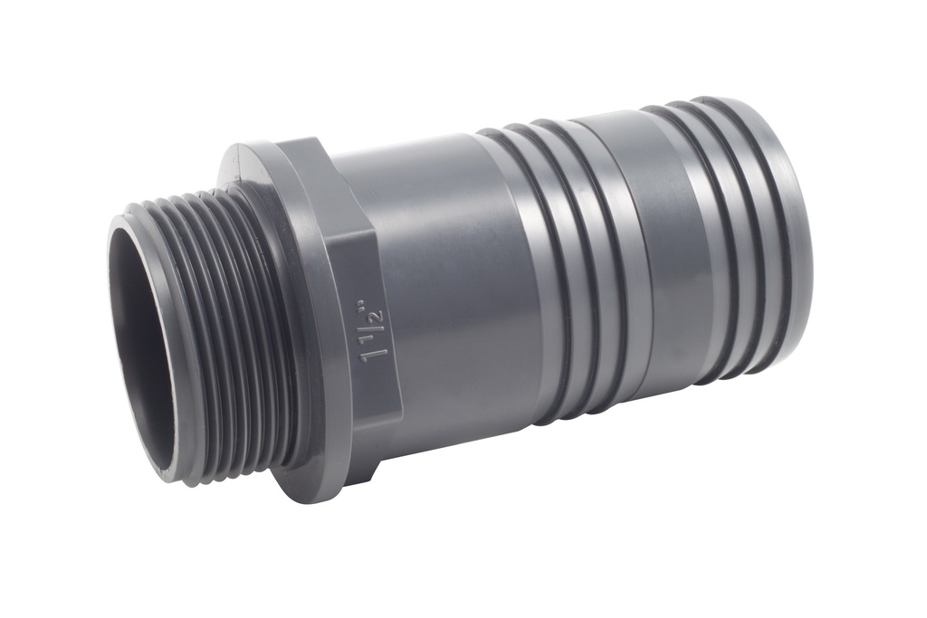 DRUKSLANGPILAAR M. DRAAD PVC LB DONKERGRIJS 6/4" REF:1R.PO2.500.02 SCALA