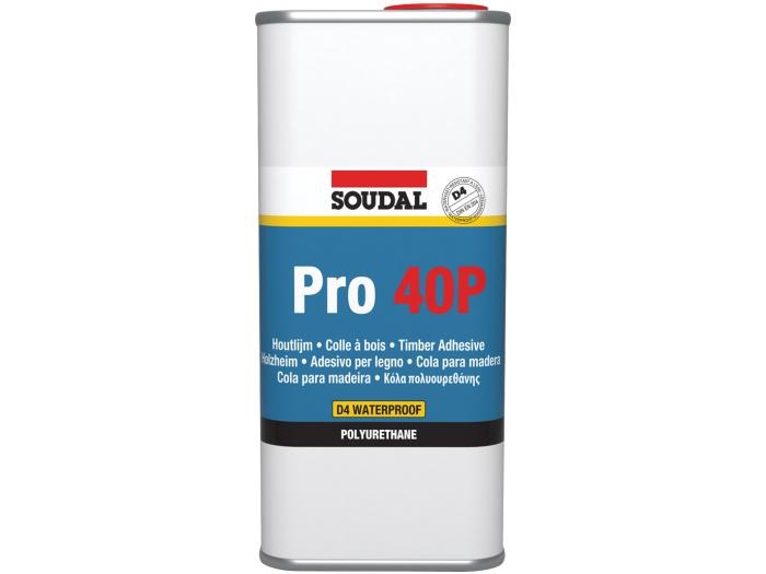 PU HOUTLIJM (WATERVAST) PRO 40 P 5KG REF:108901 SOUDAL
