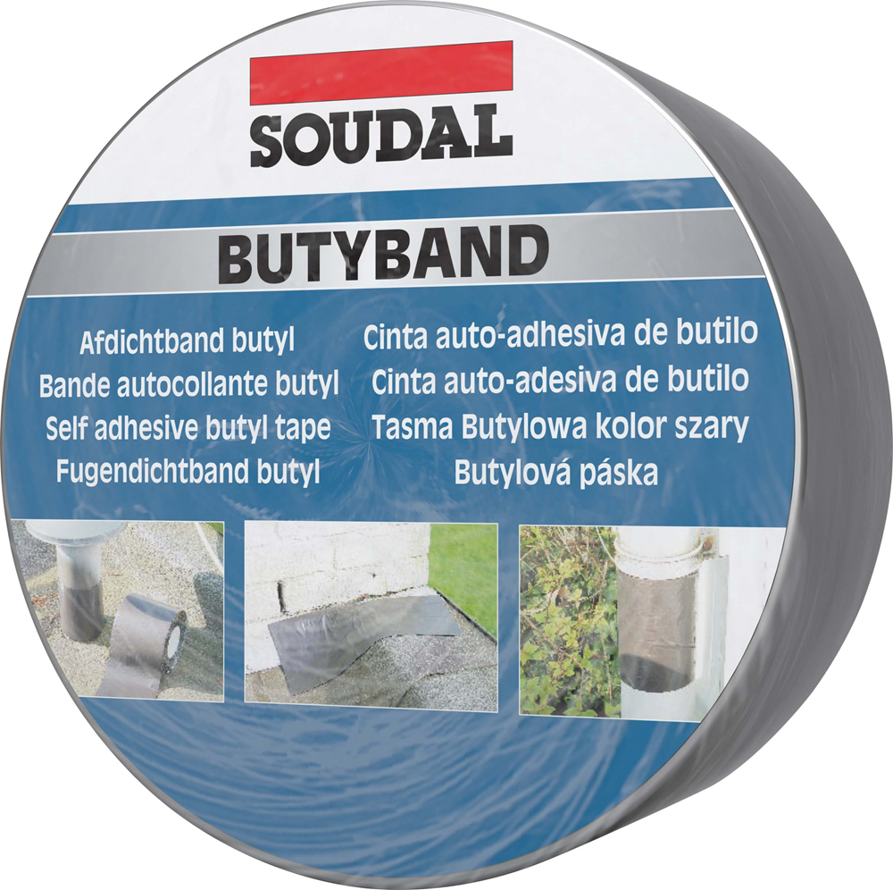 BUTYBAND ALU 15CMx10M REF:111085 SOUDAL