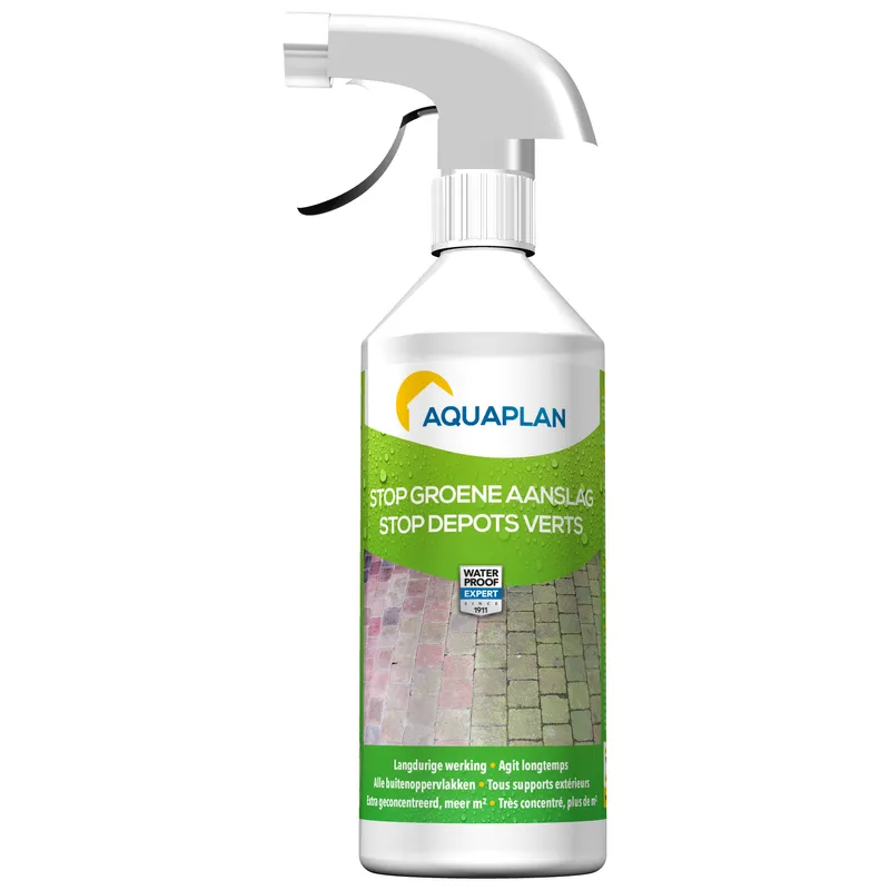STOP GROENE AANSLAG 0,75 L SPRAY REF:02798001 AQUAPLAN