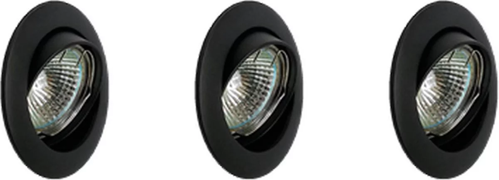 NEO IP 20 3-PACK 2700K DIMBARE  INBOUWSPOT 3X 5W - 3X 400LM - LED  REF:TT-510192 TWILIGHT 