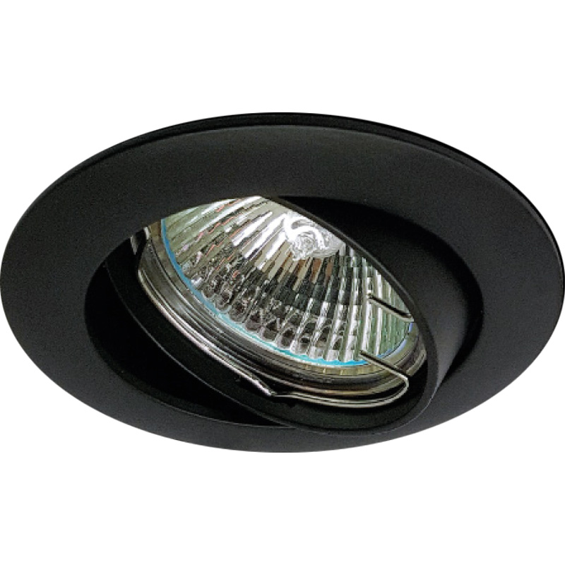 TWILIGHT INBOUWSPOT ZONDER LAMP KLEUR: ZWART REF:TT-021117