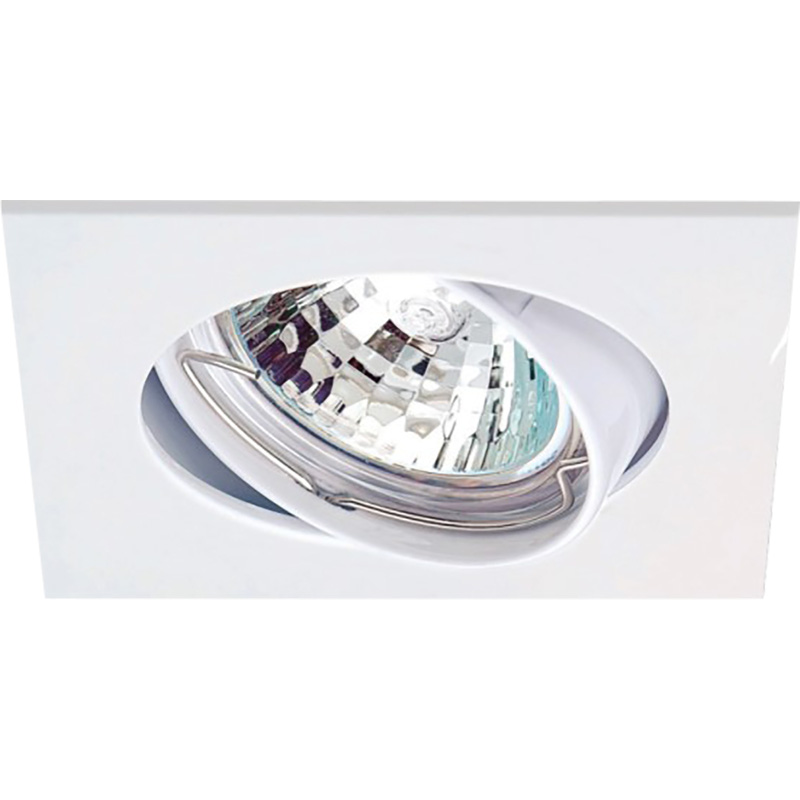 TWILIGHT INBOUWSPOT WITHOUT BULB (VIERKANT) COLOR: WIT REF:TT-207603