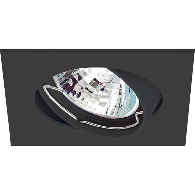 TWILIGHT INBOUWSPOT WITHOUT BULB (VIERKANT) COLOR: ZWART REF:TT-207610