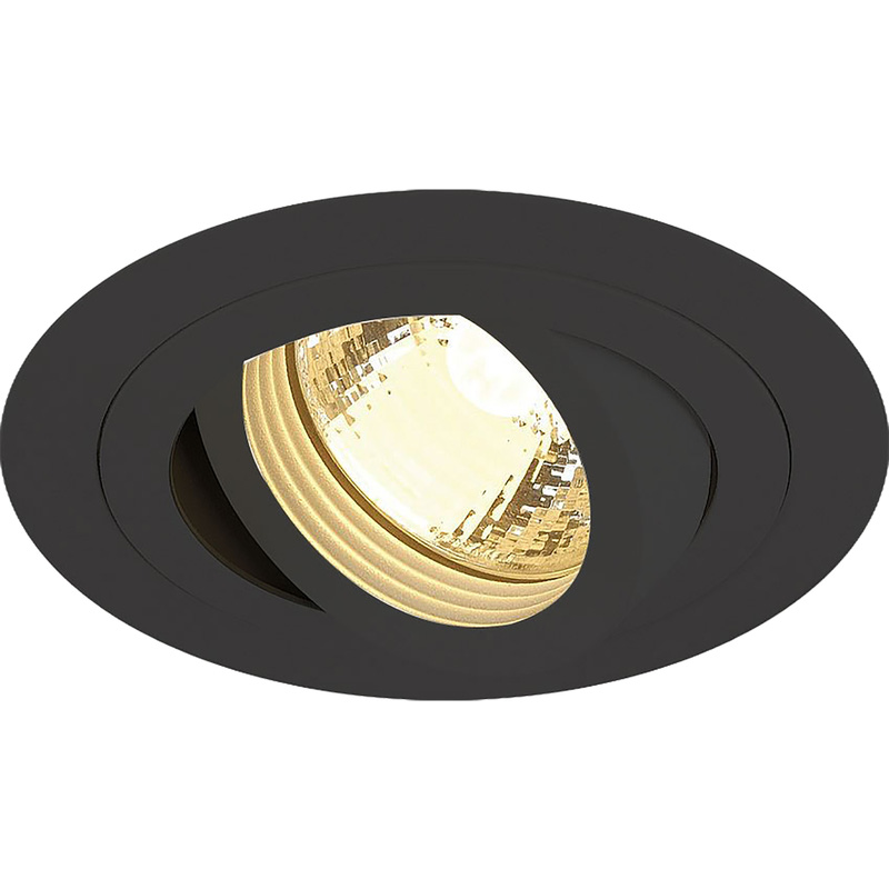 TWILIGHT INBOUWSPOT WITHOUT BULB - 3 RING ZWART REF:TT-022312