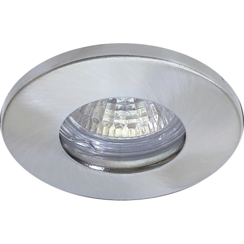 TWILIGHT INBOUWSPOT ZONDER LAMP VOOR BADKAMER IP65 KLEUR: NIKKEL SATIN REF:TT-208464