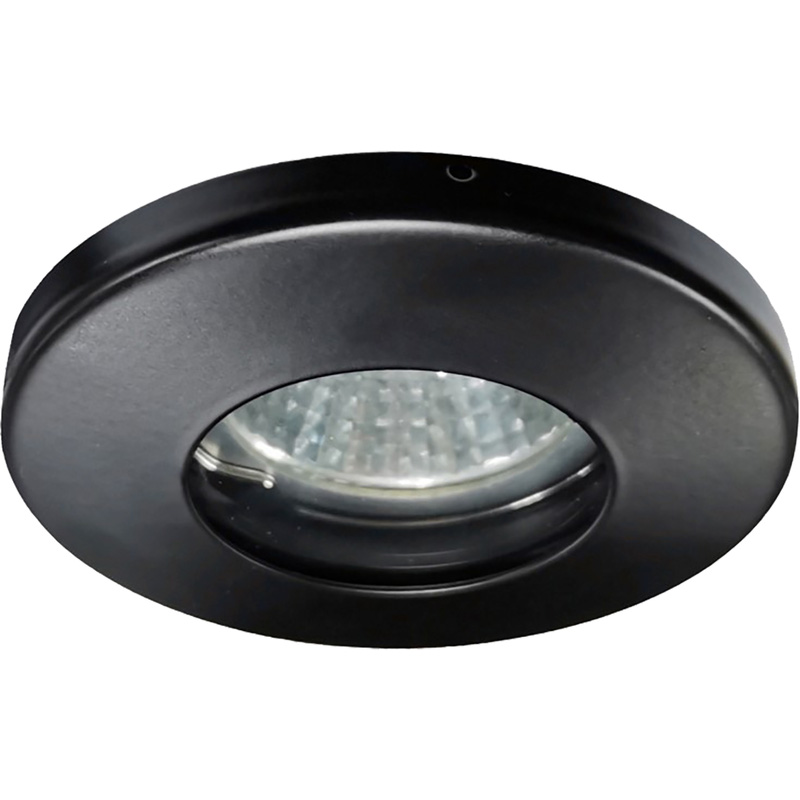 TWILIGHT INBOUWSPOT ZONDER LAMP BADKAMER IP65 COLOR: ZWART REF:TT-208433
