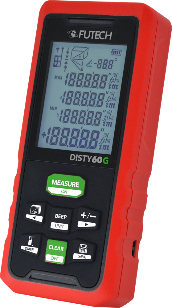 AFSTANDSMETER DISTY 60 GREEN REF:202.60G FUTECH