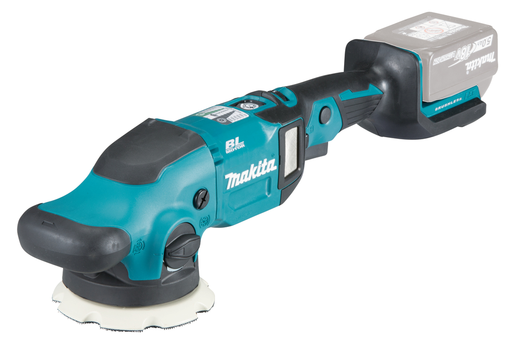 ACCU EXCENTER-POLIJSTMACHINE 125 MM 18V. REF:DPO500Z MAKITA