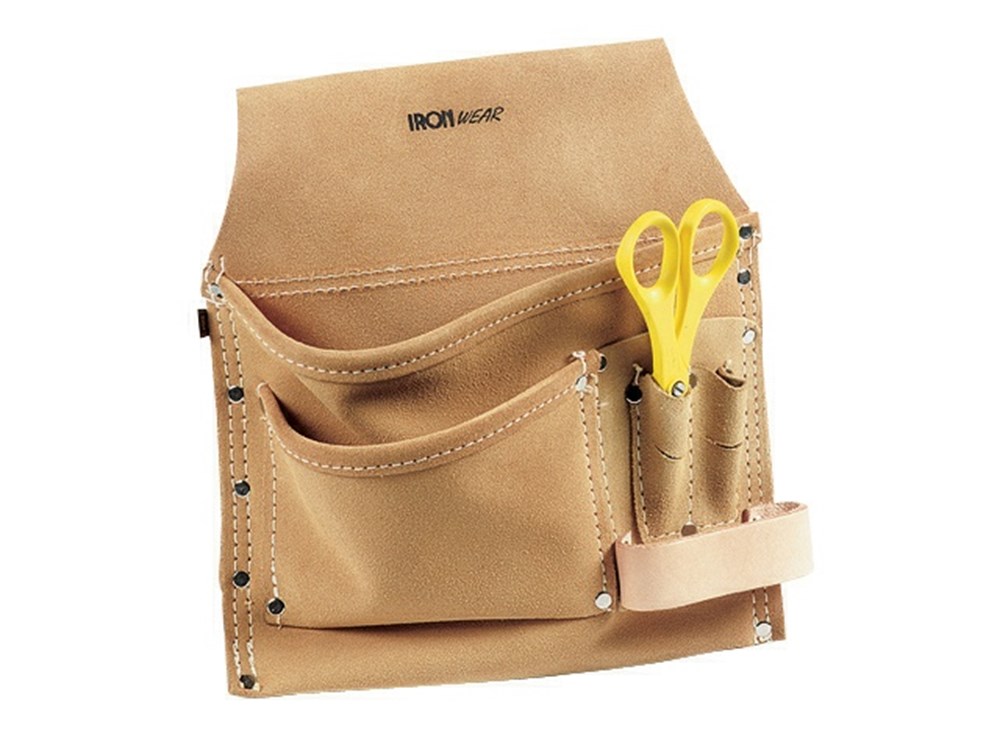 LEDEREN NAGELZAK  5 DELIG + GEREEDSCHAPHOUDER IR371009 REF:320111 IRONSIDE