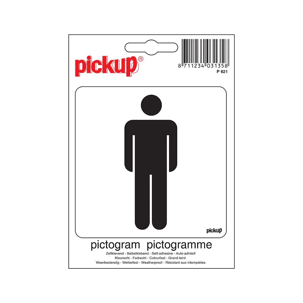 STICKER HEREN 100X100 MM REF:P621