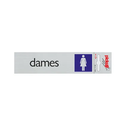 BORD ALULOOK DAMES 165X44 MM ZELFKLEVEND REF:4601