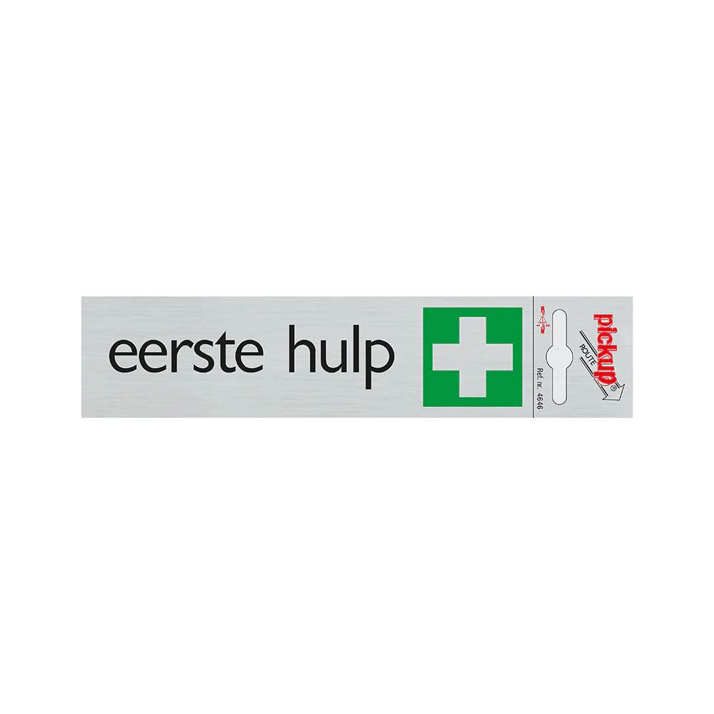 BORD ALULOOK EERSTE HULP 165X44 MM ZELFKLEVEND REF:4646