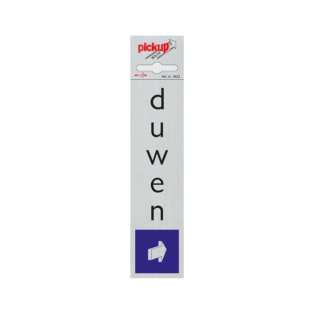 BORD ALULOOK DUWEN STAAND 165X44 MM ZELFKLEVEND REF:4623