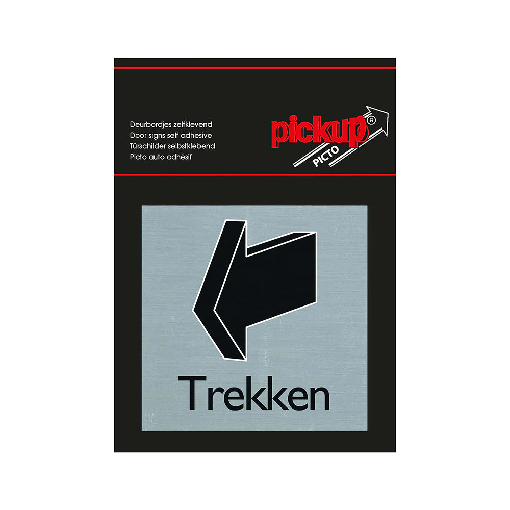 BORD ALULOOK TREKKEN 80X80 MM ZELFKLEVEND REF:4832