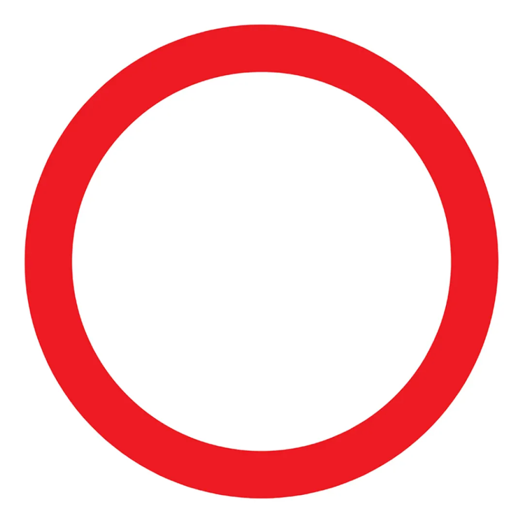 BORD VERBODEN TOEGANG 300 MM ROND REF:1270300899