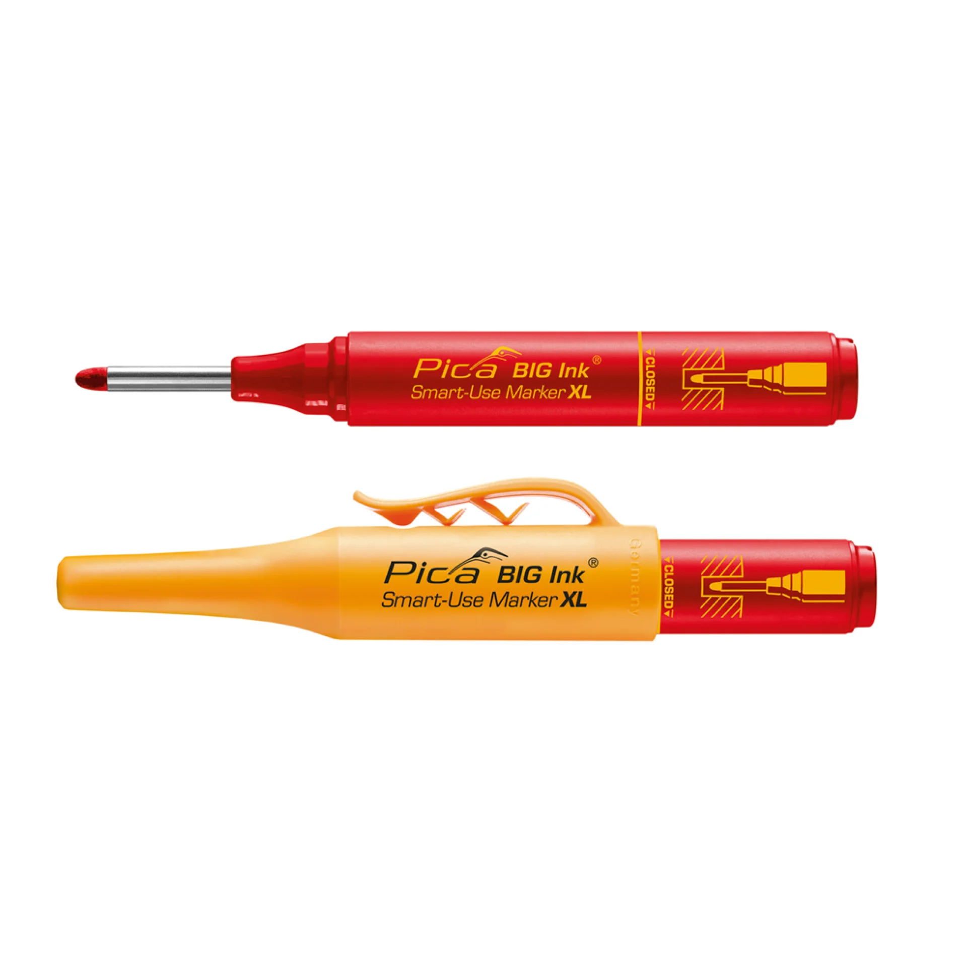 PICA BIG-INK SMART-USE MARKER XL RED REF:PIC17040 PICA