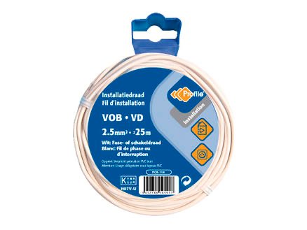 VOB/VD 2.5 WIT 25M REF:790410283