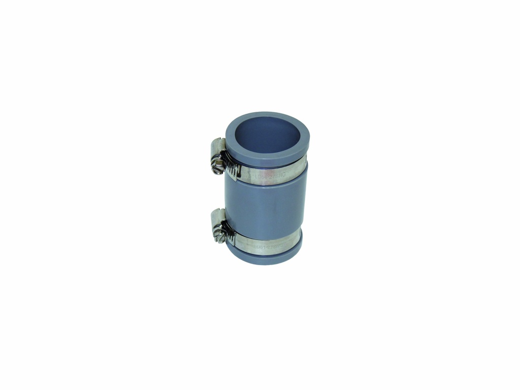 SANITAIR VERLOOPSTUK RUBBER GRIJS GRIJS 42MMX30MM REF:3102.1002GR SCALA