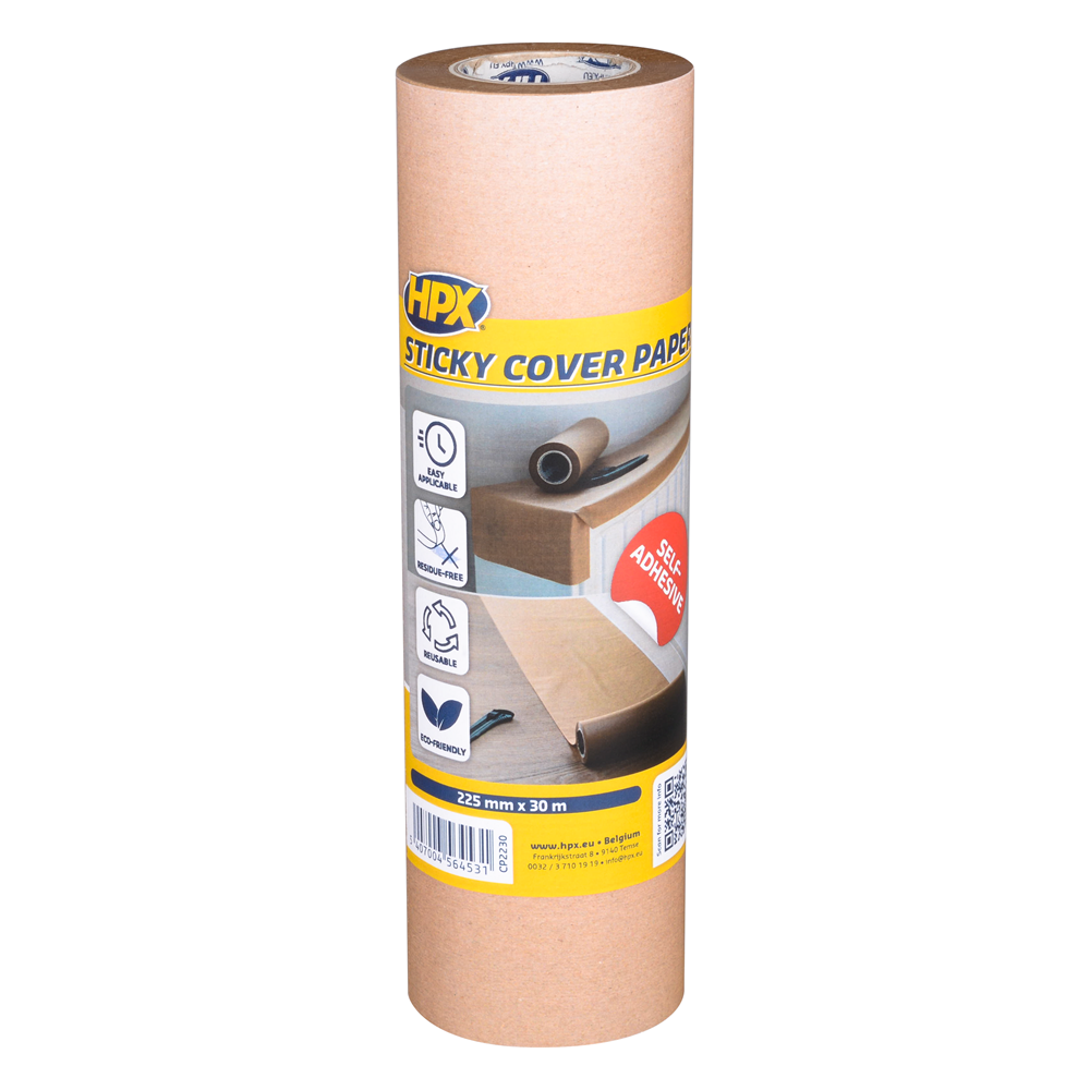 CP2230 Zelfklevend afdekpapier - 222mm x 30m