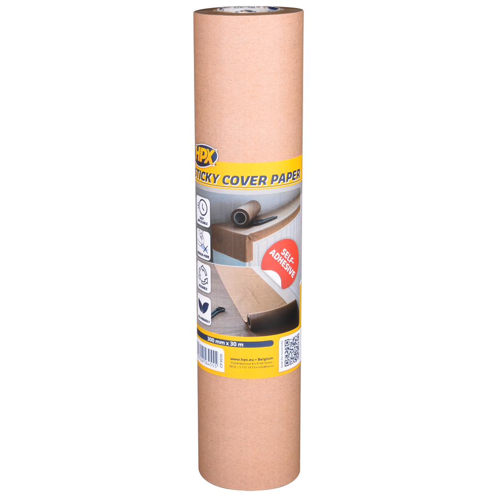 CP3030 Zelfklevend afdekpapier - 296mm x 30m