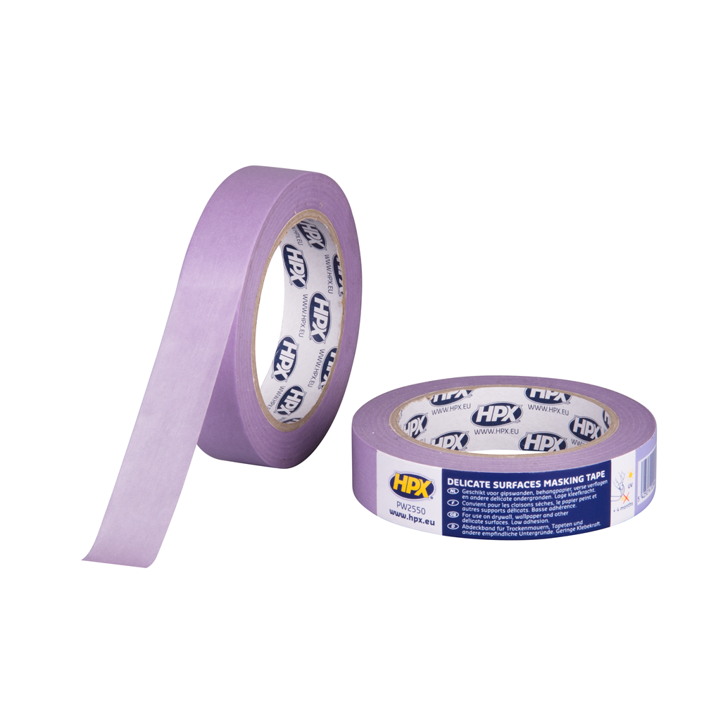 PW2550 Masking 4800 Delicate Surfaces - paars 24mm x 50m