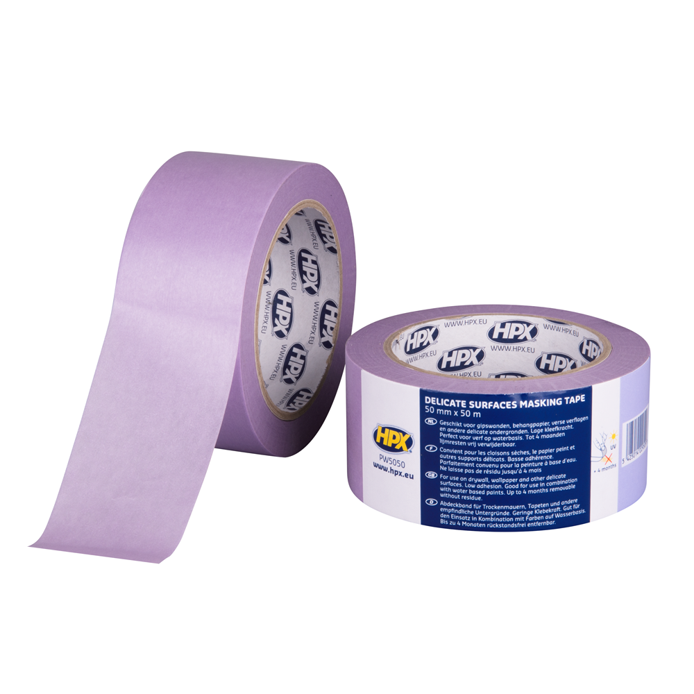 PW5050 Masking 4800 Delicate Surfaces - paars 48mm x 50m