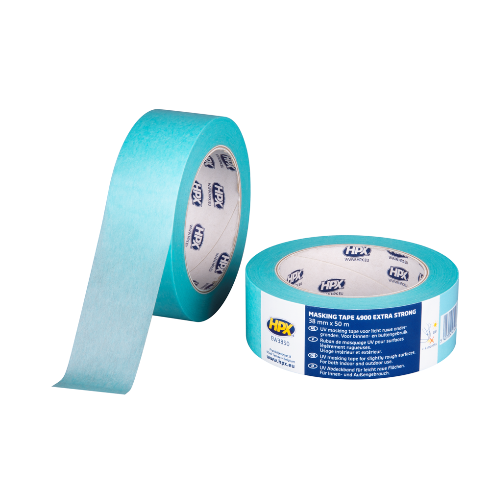 EW3850 Masking 4900 Extra strong - lichtblauw 38mm x 50m