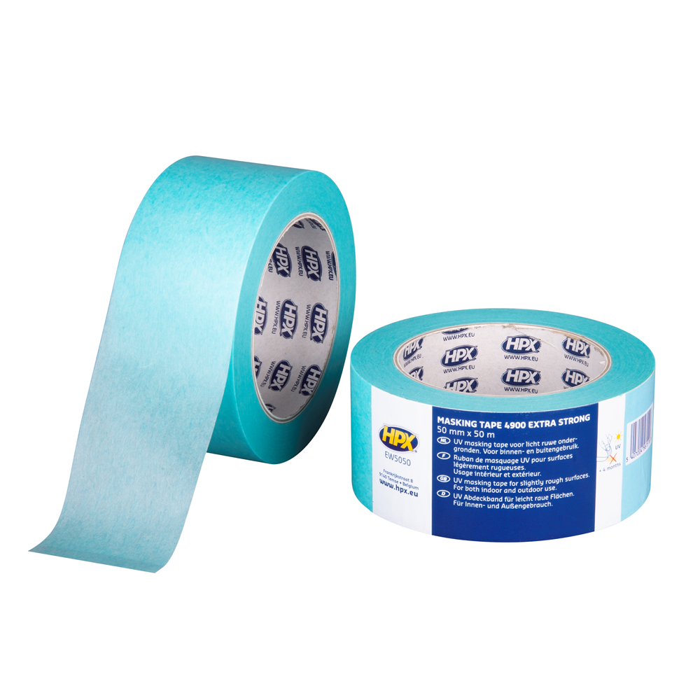 EW5050 Masking 4900 Extra strong - lichtblauw 50mm x 50m
