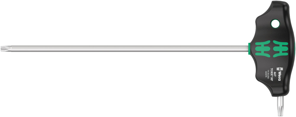 WERA 467 TX HF 25 X 200 MM T-HANDLE TORX-DRIVER REF:WER05023376001 WERA