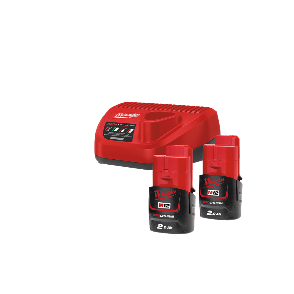 M12 NRG-202 M12NRG-202 KIT (2 ST) REF:4933459209 MILWAUKEE