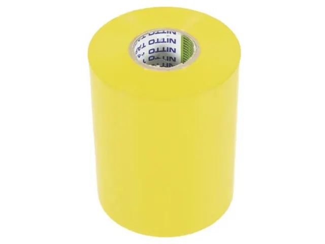 ISOLATIETAPE GEEL 100MMX20M REF:1049N-J NITTO
