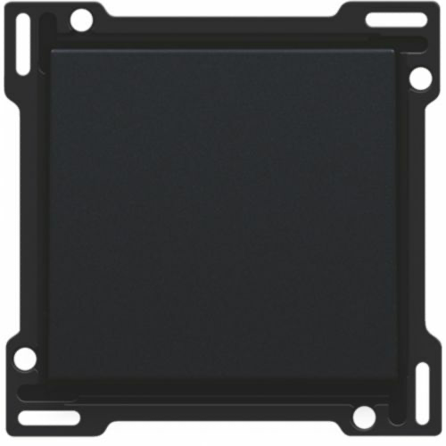 AFWERKINGSSET VOOR ENKELVOUDIGE SCHAKELAAR OF DRUKKNOP, BLACK COATED REF:NI-161-61105 NIKO