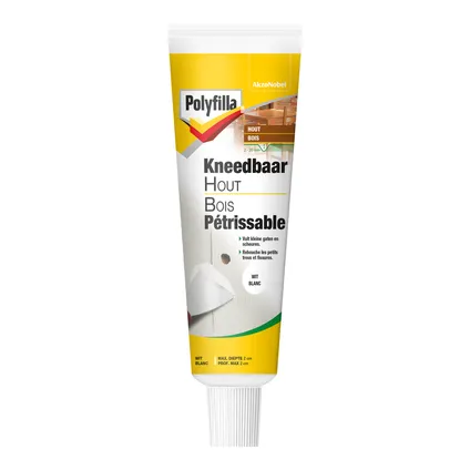 PF KNEEDBAAR HOUT WIT 75 G REF:PF5751351 POLYFILLA