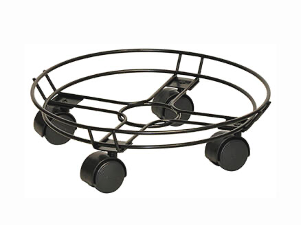 TROLLEY 20-0933-01 MULTI ROLLER STAAL ZWART D.30 - 60KG REF:2690