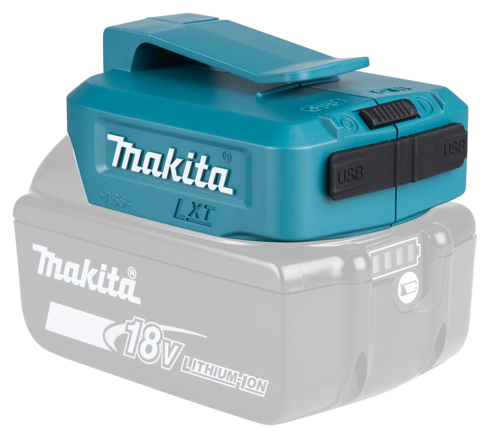 USB-ADAPTER VOOR 14,4V/18V ACCU'S REF:DECADP05 MAKITA